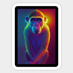 Monkey 3 Sticker